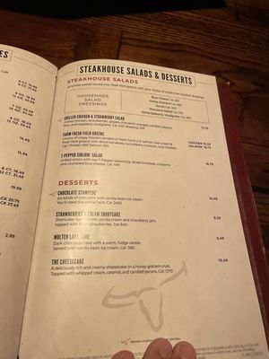 Menu photo 5 LongHorn Steakhouse Miami, FL