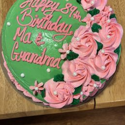 89th Birthday cake made for my mom (we are AKA's)! 89th Birthday cake made for my mom (we are AKA's)!