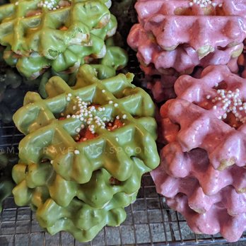 Nero Waffles - Matcha waffle - Waffles Near Me - Vancouver, British Columbia Nero Waffles - Matcha waffle - Waffles Near Me - Vancouver, British Columbia