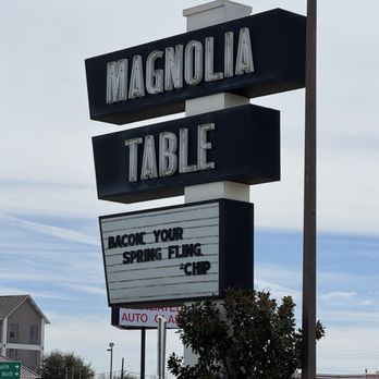 Magnolia Table - Sign - Breakfast & Brunch Near Me - Waco, Texas