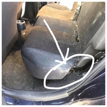 SoCal Detail - The BEFORE and the circled spot is where poop explosion happened. The $9.99 pet odor cleaner DID NOT work so well. - Auto Detailing Near Me - Knoxville, Tennessee SoCal Detail - The BEFORE and the circled spot is where poop explosion happened. The $9.99 pet odor cleaner DID NOT work so well. - Auto Detailing Near Me - Knoxville, Tennessee