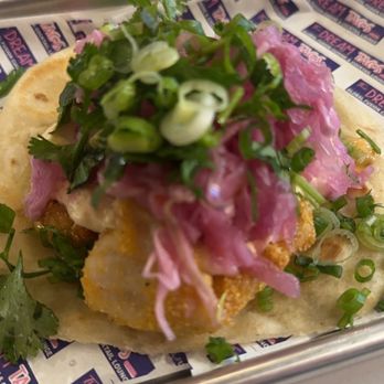 The Dream Tacos - Catfish taco. - Cocktail Bars Near Me - Plano, Texas The Dream Tacos - Catfish taco. - Cocktail Bars Near Me - Plano, Texas