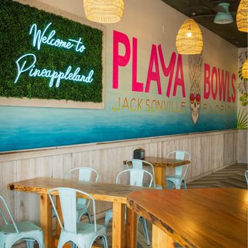 Playa Bowls - Interior - Coffee & Tea Near Me - Jacksonville, Florida Playa Bowls - Interior - Coffee & Tea Near Me - Jacksonville, Florida