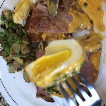 Cafe Mimosa - This is supposed to be a poached egg. Do not get the eggs Benedict. - Breakfast & Brunch Near Me - San Clemente, California Cafe Mimosa - This is supposed to be a poached egg. Do not get the eggs Benedict. - Breakfast & Brunch Near Me - San Clemente, California