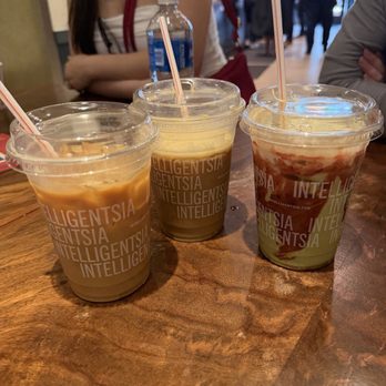 Intelligentsia Coffee - strawberry matcha, iced latte, vanilla latte - Coffee & Tea Near Me - Chicago, Illinois
