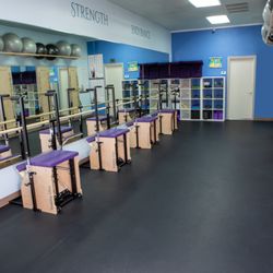ReformYou - Pilates Room. Offering, Spring Wall & Chair, Big ball, yoga and stretch.