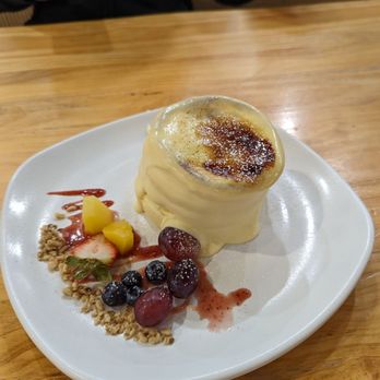 Motto Tea Cafe - Creme Brulee Souffle Pancakes - Bubble Tea Near Me - San Gabriel, California Motto Tea Cafe - Creme Brulee Souffle Pancakes - Bubble Tea Near Me - San Gabriel, California