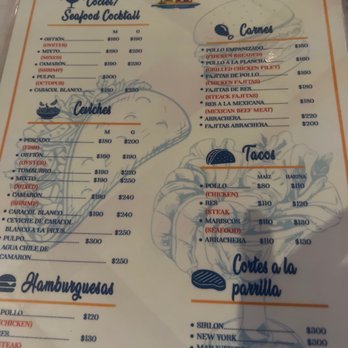 Picus - Menu - Seafood Near Me - Isla Mujeres, ROO
