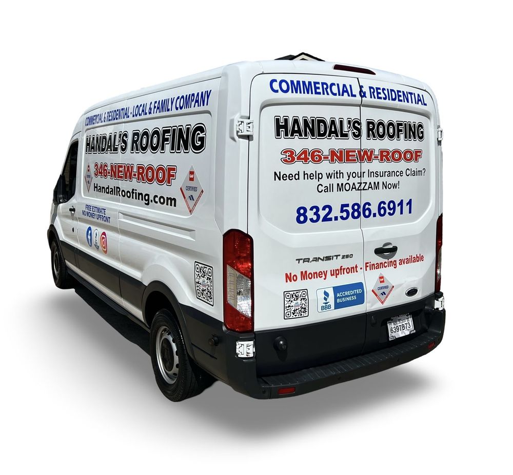 Slide of Handal's Roofing