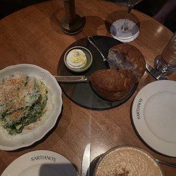 Sartiano's - Bread and Caesar salad - Italian Near Me - New York, New York Sartiano's - Bread and Caesar salad - Italian Near Me - New York, New York