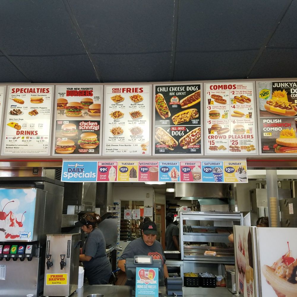 Wienerschnitzel - Menu - Hot Dogs Near Me - Fontana, California