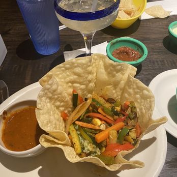 Johnny Tamales - Veggie Bowl w/Taco Salad Shell - Mexican Near Me - Missouri City, Texas Johnny Tamales - Veggie Bowl w/Taco Salad Shell - Mexican Near Me - Missouri City, Texas