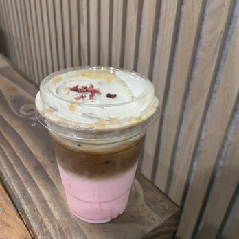 3Thyme - Rose cream latte - Coffee & Tea Near Me - Los Angeles, California