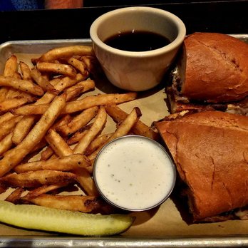 Brick & Mortar Cafe - French dip platter - Breakfast & Brunch Near Me - Albany, Oregon