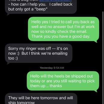 Beverly Heels - Owner stating shoes will be shipped next day and it never happened. - Shoe Stores Near Me - North Hollywood, California Beverly Heels - Owner stating shoes will be shipped next day and it never happened. - Shoe Stores Near Me - North Hollywood, California