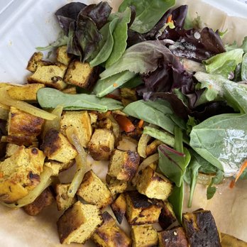 The Root Cafe - Tofu scramble. It would have been good if it was warm and actually properly seasoned. - Cafes Near Me - Little Rock, Arkansas The Root Cafe - Tofu scramble. It would have been good if it was warm and actually properly seasoned. - Cafes Near Me - Little Rock, Arkansas