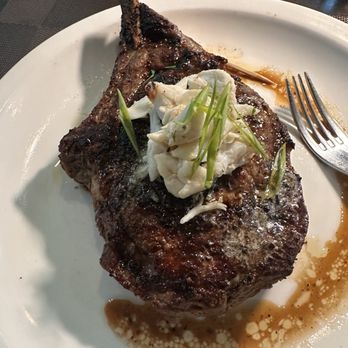 LowCountry Steak - Bone in ribeye with crab meat - Southern Near Me - Atlanta, Georgia LowCountry Steak - Bone in ribeye with crab meat - Southern Near Me - Atlanta, Georgia