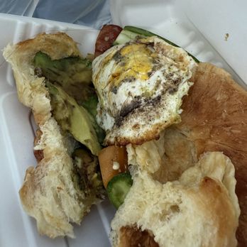 Knead Donuts & Tea - Oxidized avocado, old grease on eggs. - Donuts Near Me - Long Beach, California Knead Donuts & Tea - Oxidized avocado, old grease on eggs. - Donuts Near Me - Long Beach, California