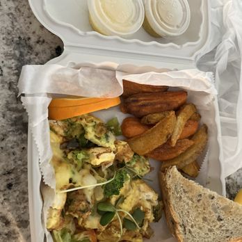 Revelations Cafe - Vegan scramble half/half potatoes :P - Breakfast & Brunch Near Me - Lutz, Florida