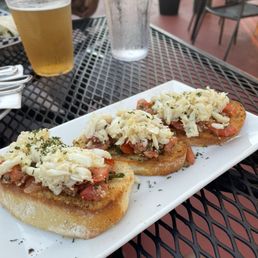 Crab Bruschetta