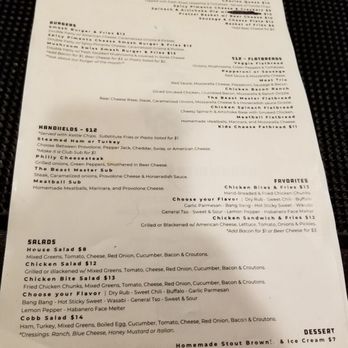 Cedar City Brewing - Menu - Breweries Near Me - Lebanon, Tennessee