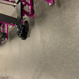 Bag on floor.