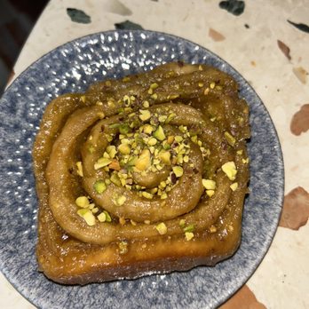 K'Far - Pistachio Sticky Bun - Breakfast & Brunch Near Me - Brooklyn, New York K'Far - Pistachio Sticky Bun - Breakfast & Brunch Near Me - Brooklyn, New York