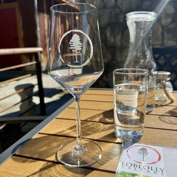 Loblolly Cellars - Backyard and wine glass - Wineries Near Me - San Antonio, Texas Loblolly Cellars - Backyard and wine glass - Wineries Near Me - San Antonio, Texas