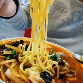 Chai Lan - Jampong- seafood spicy noodles - Chinese Near Me - Irvine, California Chai Lan - Jampong- seafood spicy noodles - Chinese Near Me - Irvine, California