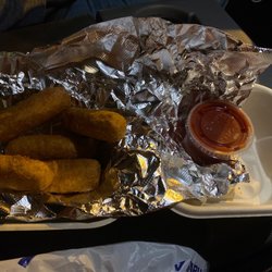 Goodfellas Pizzeria - Mozzarella sticks. The sauce was extra yummy
