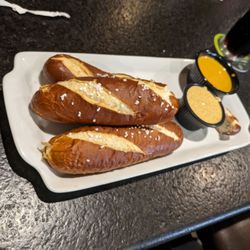 Pretzels and a Diet Pepsi