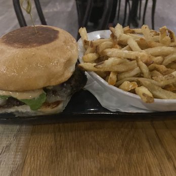 Babalu - Baha Burger with Fries - Tapas/Small Plates Near Me - Memphis, Tennessee Babalu - Baha Burger with Fries - Tapas/Small Plates Near Me - Memphis, Tennessee