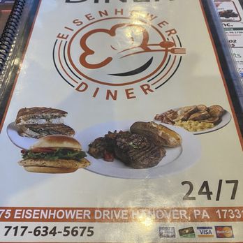Eisenhower Diner - Menu - New American Near Me - Hanover, Pennsylvania Eisenhower Diner - Menu - New American Near Me - Hanover, Pennsylvania