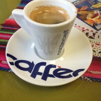 Copacabana Deli Coffee Shop - Espresso shot in a cute cup. - Cafes Near Me - Newark, New Jersey