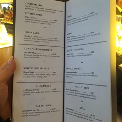 Menu photo 2 Avenue London, XGL