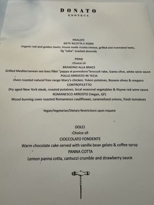 Menu photo 3 Donato Enoteca Redwood City, CA Menu photo 3 Donato Enoteca Redwood City, CA