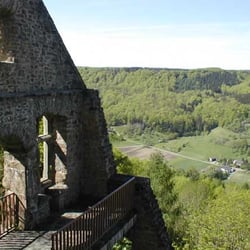 Prümerburg - Blick von ganz oben