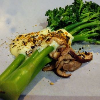 The Knotted Apron - Broccolini with Hollandaise - French Near Me - Portland, Maine The Knotted Apron - Broccolini with Hollandaise - French Near Me - Portland, Maine