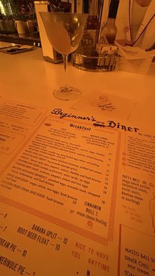 Menu photo 7 Beginner's Diner San Diego, CA