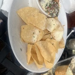 The Francis Smokehouse & Specialty Meats - Spinach and Artichoke dip with andouille sausage and shrimp was amazing!!!