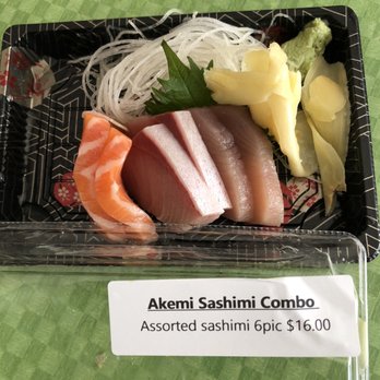 Akemi Sushi - Sashim combo(16) - Sushi Bars Near Me - Castro Valley, California