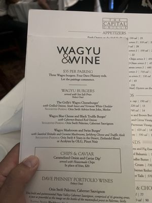 Menu photo 3 The Capital Grille Jacksonville, FL