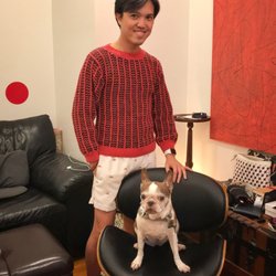 Knitting 321 - First knitted sweater (seeded stitch w/ slip stitch; 100% merino wool)