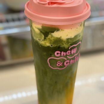 Chew & Chill - Mango cloud matcha - Art Classes Near Me - Gaithersburg, Maryland