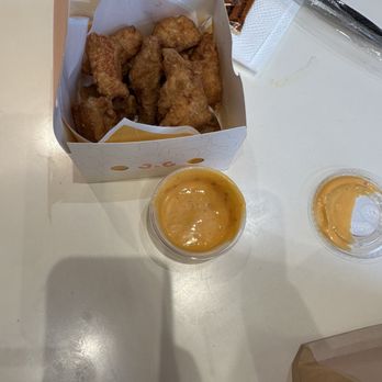 J&G Fried Chicken - Irvine - Popcorn Chicken w/ their signature sauce - Chicken Shop Near Me - Irvine, California J&G Fried Chicken - Irvine - Popcorn Chicken w/ their signature sauce - Chicken Shop Near Me - Irvine, California