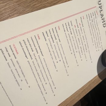 Upland - New American Near Me - New York, New York