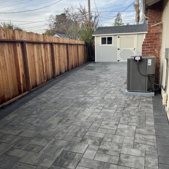 Penglin Landscaping - Side entrance pavers. - Landscaping Near Me