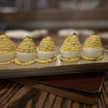 Yardbird - These were the Deviled Eggs. Which they normally come in 4 but they were soooo kind & threw in an extra one for our family of 5. - Southern Near Me - Las Vegas, Nevada