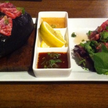 Kingyo Izakaya - Hot Stone Steak (pretty cool) - Japanese Near Me - Toronto, Ontario Kingyo Izakaya - Hot Stone Steak (pretty cool) - Japanese Near Me - Toronto, Ontario