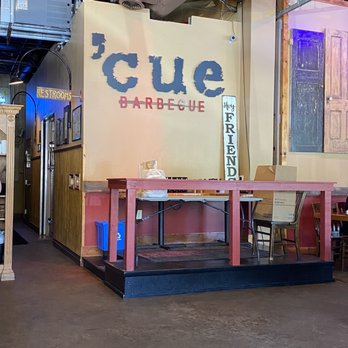 Cue Barbecue - the inside of a restaurant - Barbeque Near Me - Milton, Georgia Cue Barbecue - the inside of a restaurant - Barbeque Near Me - Milton, Georgia